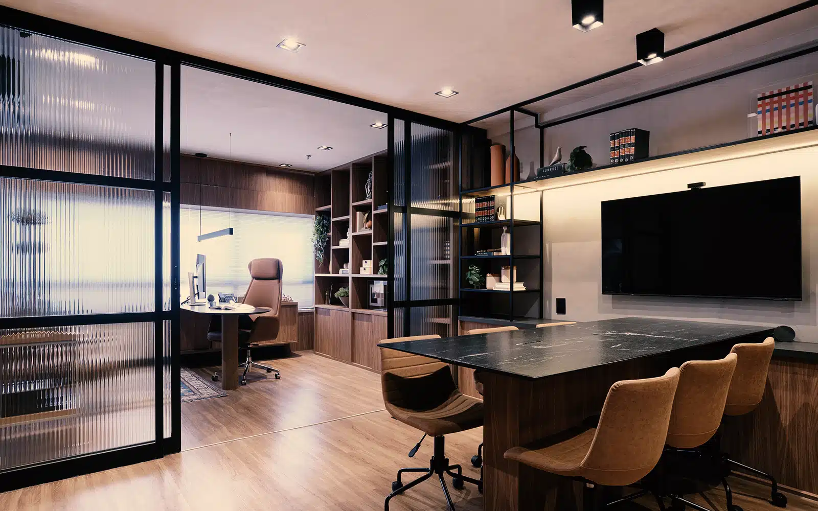 Sala comercial do escritório Braga Jr. Advogados, Centro do Rio de Janeiro